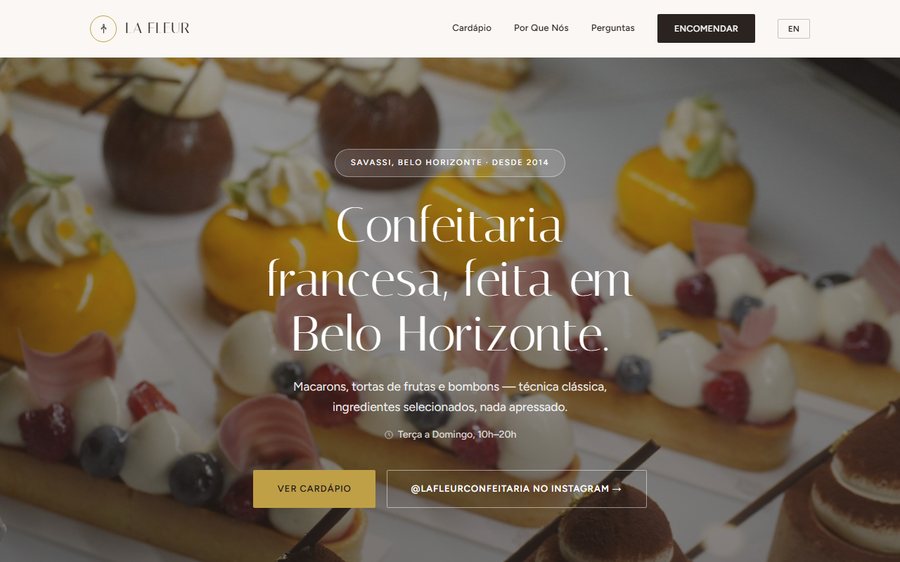 ShopFront Kit real client site screenshot